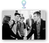 Image of Magnus meeting fans