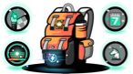The starter pack icon